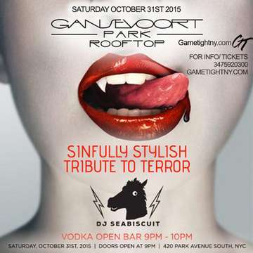 Event Purchase Tickets Gansevoort HALLOWEEN Park Rooftop Party