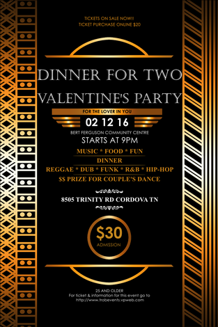 Event "Dinner for Two" Valentines Day Evening