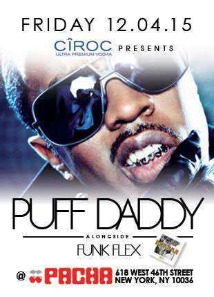 Event Puff Daddy Album Release Party At Pacha