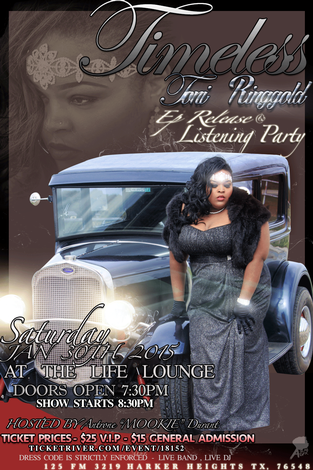 Event "Timeless" EP Release and Listening Party by Toni Ringgold