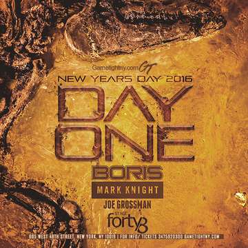 Event New Years Eve 2016 NYE Stage 48 Boris & Mark Knight Day 1