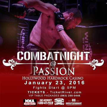Event Combat Night 54 @ Passion Nightclub