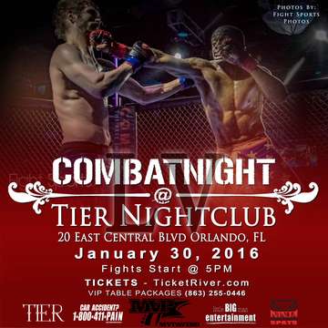 Event Combat Night 55 @ Tier Nightclub
