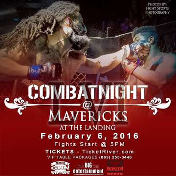 Event Combat Night 56 @ Mavericks at the Landing