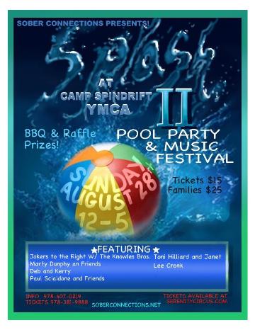 Event Sober Connections/Camp Spindrift's Summer Splash 2