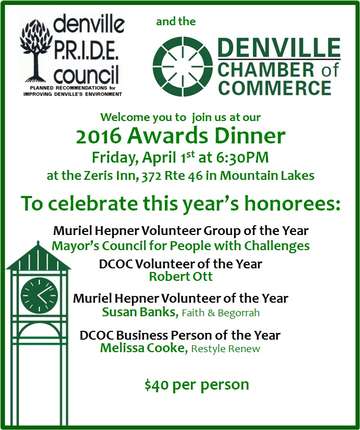 Event Denville P.R.I.D.E. Council & Denville Chamber of Commerce Awards Dinner