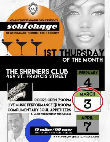 Event SouLounge -- First Thursdays! 2.0