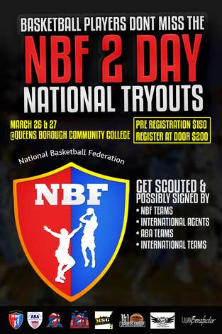 Event NBF National Tryout/Camp