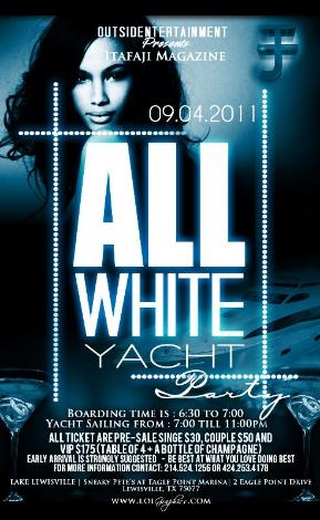 Event All White Yacht Party