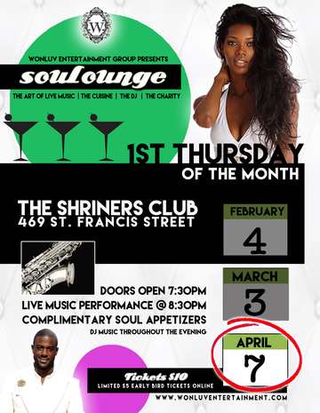 Event SouLounge -- First Thursdays! 3.0