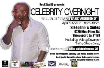 Event CELEBRITY OVERNIGHT "All White All-Starz Weekend"