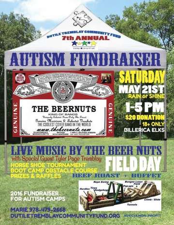 Event Autism Fundraiser - May 21, 2016