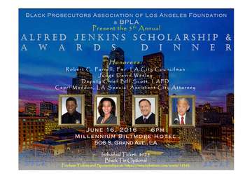 Event BPLAF & BPLA's 5th Annual Alfred Jenkins Scholarship & Awards Dinner