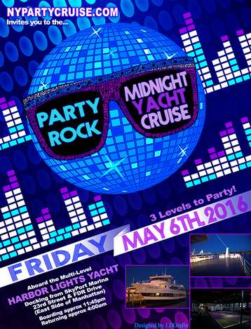Event Party Rock Midnight Yacht Cruise