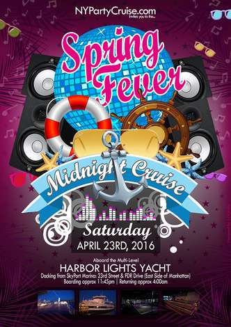 Event Spring Fever Midnight Yacht Cruise