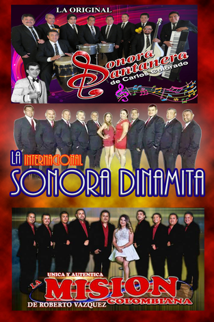 Event Gran baile del dia de las madres (Sonora Santanera, La Internacional Sonora Dinamita y Mission Colombiana
