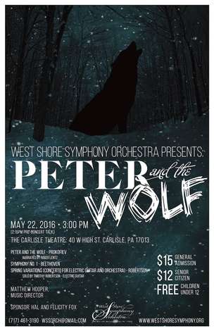 Event WSSO Masterworks Concert III: Peter and the Wolf