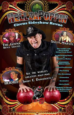 Event Hellzapoppin Circus SideShow Revue