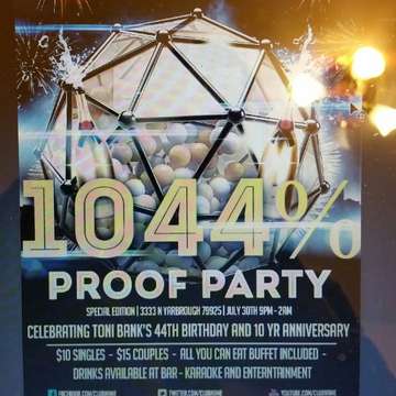 Event The 1044% Proof Party
