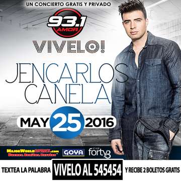 Event VIVELO CON JEN CARLOS CANELA EN STAGE48 NYC