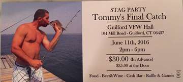 Event Tommy Rispoli's Stag