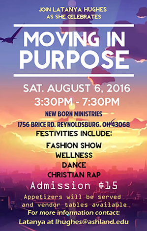 Event MOVING IN PURPOSE