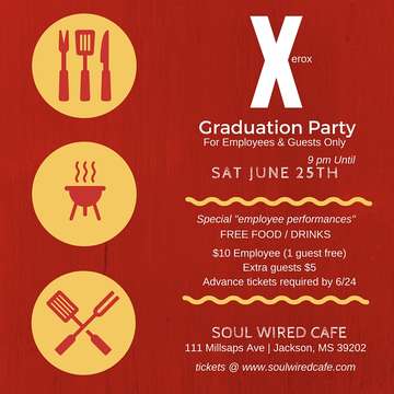 Event "X" Graduation & Employee Party