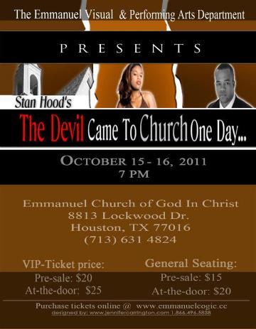 Event The Devil Came to Church One Day...