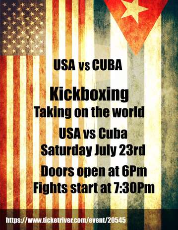Event USA vs Cuba
