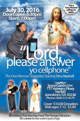Event Lord please answer yo cell phone!