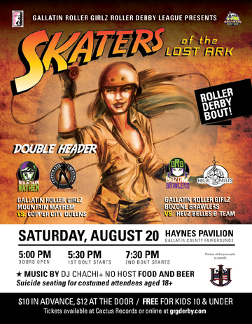 Event Skaters of the Lost Ark Roller Derby Bout