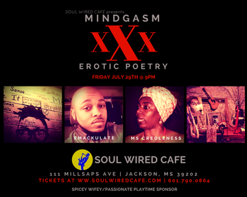 Event MIndgasm Erotic Poetry: NOLA Edition