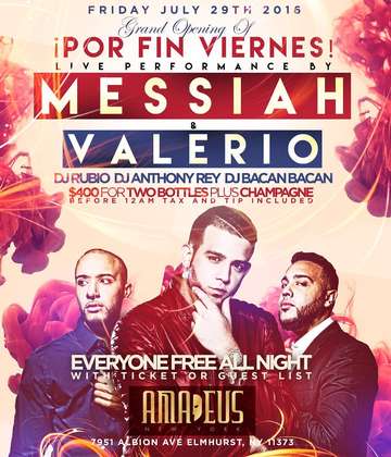 Event ExclusiveNites.com Presents Amadeus Nightclub Latin Fridays, Everyone Free!
