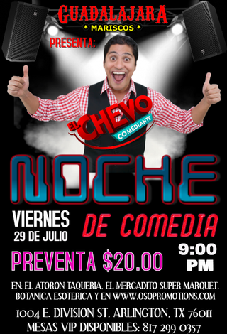 Event El Chevo (Comediante)