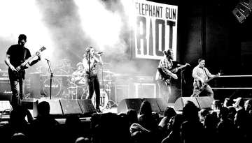 Event Elephant Gun Riot, with Scavenger