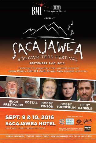 Event 2nd Annual Sacajawea Songwriters Festival