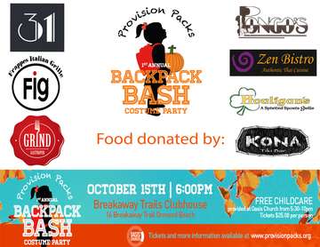 Event Provision Pack - 1st Annual Backpack Bash
