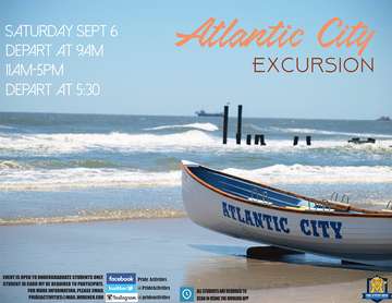 Event Atlantic City Beach Trip