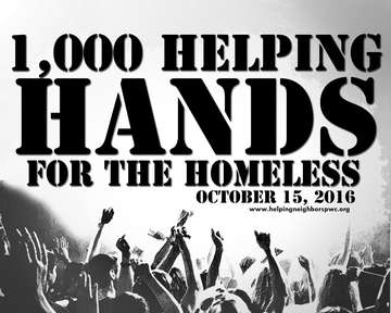 Event 1000 Helping Hands For The Homeless