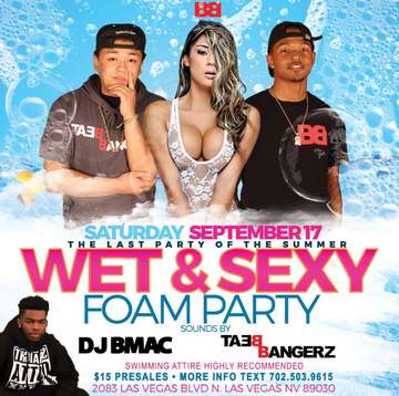 Event Wet & Sexy Warehouse Foam Party (PRESALES ARE SOLD OUT) PAY AT THE DOOR!