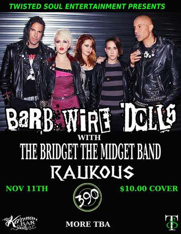 Event Barb Wire Dolls w/ The Bridget The Midget Band