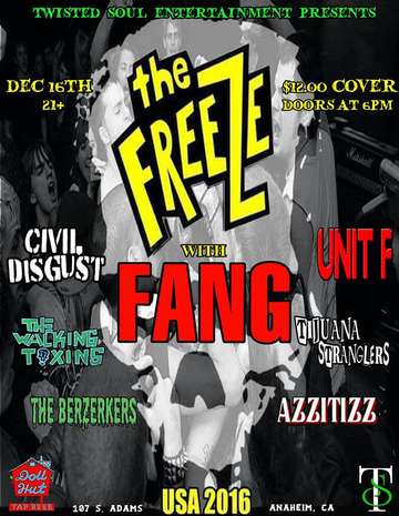 Event The Freeze w/Fang