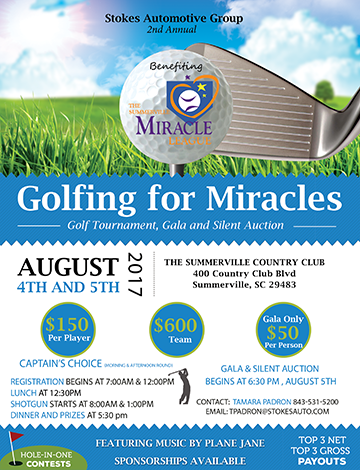 Event 2nd Annual Golfing for Miracles