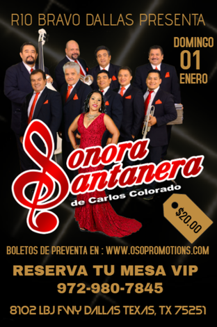 Event Sonora Santanera de Carlos Colorado