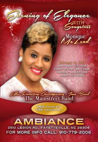 Event VALENTNES DAY - Evening of Elegance with Songstess "Monique McLeod"