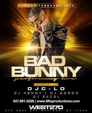 Event Bad Bunny at 270 WEST