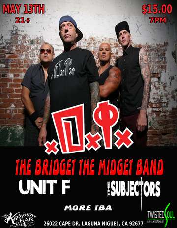 Event D.I. and The Bridget The Midget band