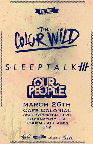 Event The Color Wild w/ Sleeptalk & More!