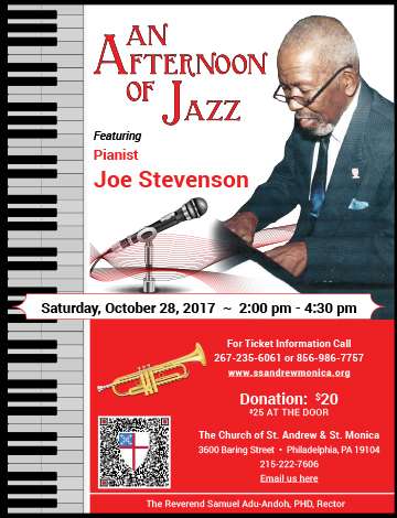 Event Joe Stevenson Jazz Concert