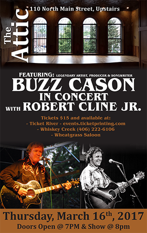 Event Buzz Cason w/ Robert Cline, Jr.
